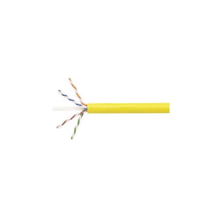 Commscope 23-4P UTP-CMR SOL BC CAT 6A, 1091B YEL C6A 4/23 U/UTP W1000, 1000FT CM-00424X10D-10BU-05
